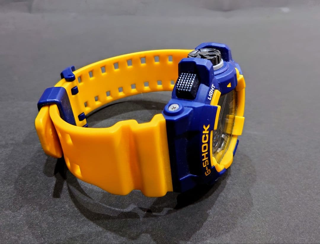 G-SHOCK 5398 GA-400/ 時計 青/黄　 美品