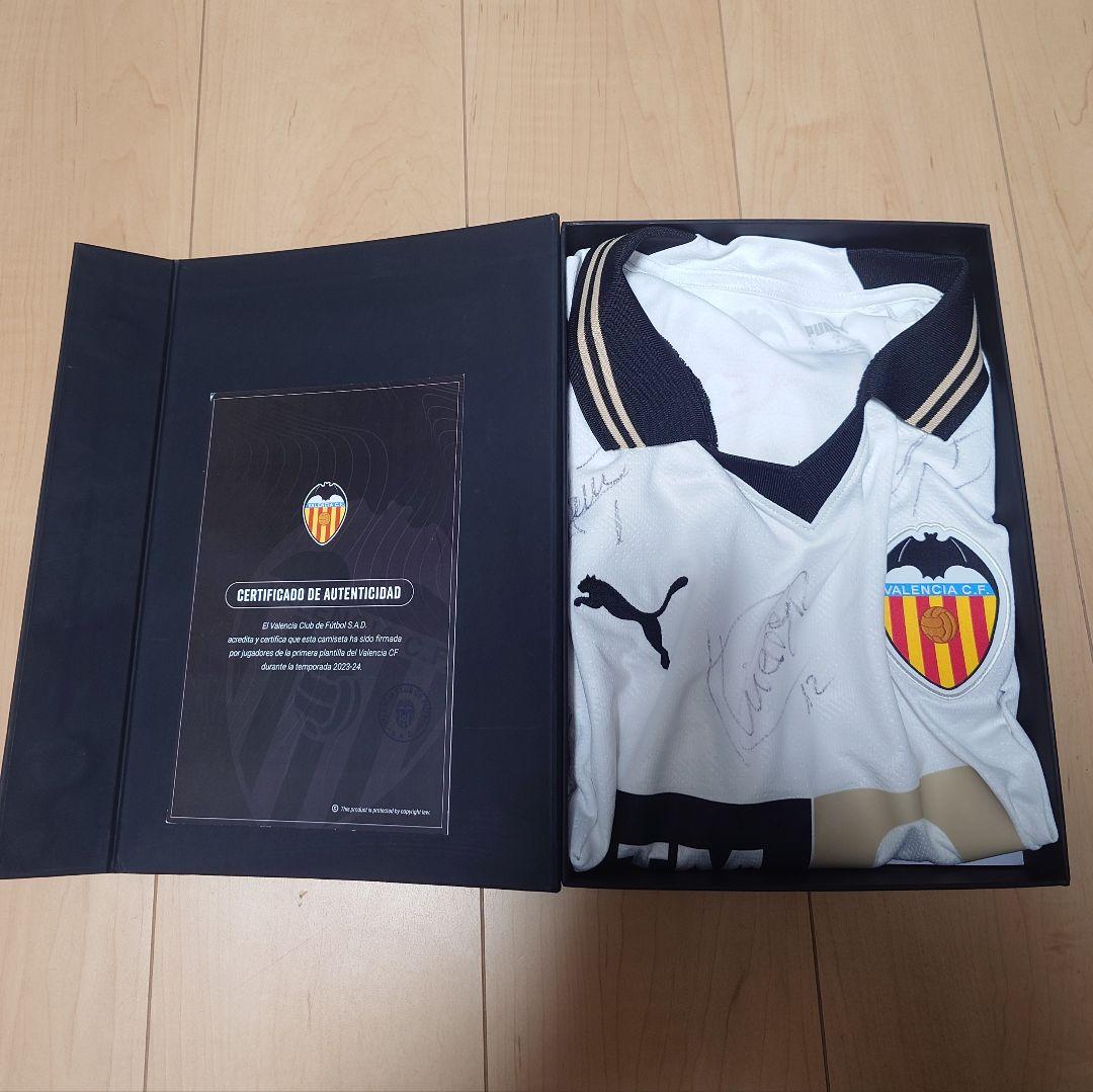 【最終SALE】バレンシアCF 21選手 直筆サイン入りユニフォーム