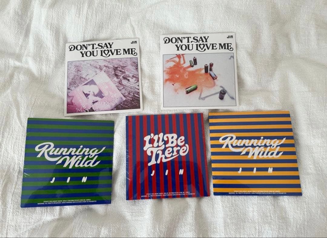 セット売り　BTS Jin CD トレカ