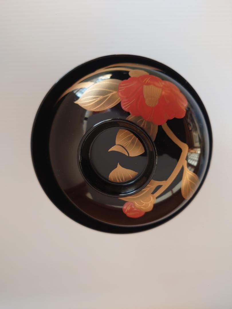 【メル96644】越前塗　吸物椀　一美作（５セット）