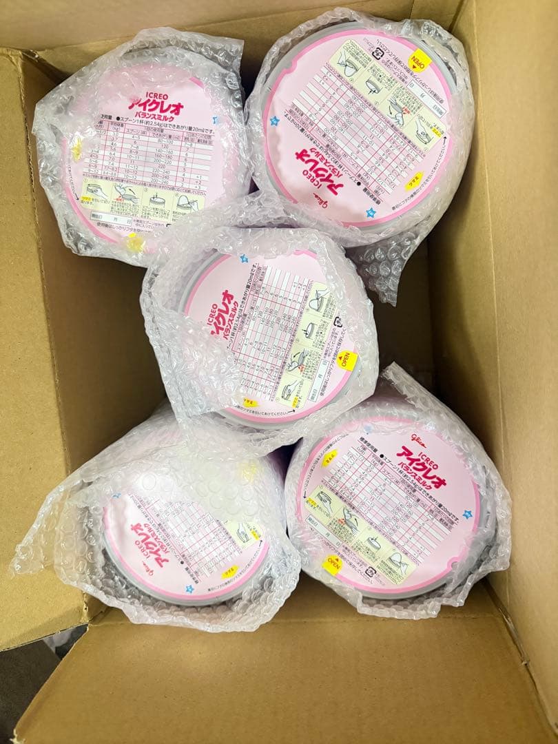 アイクレオ バランスミルク 800g/5個