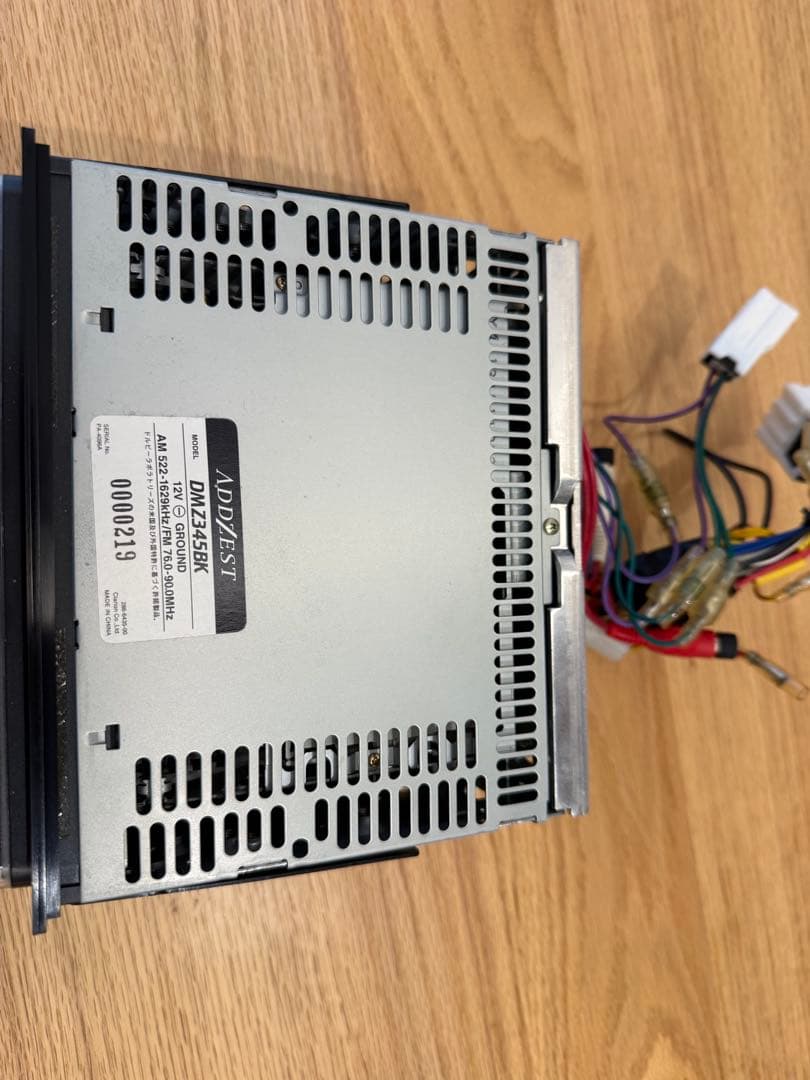 ADDZEST DMZ345BK ヘッドユニット