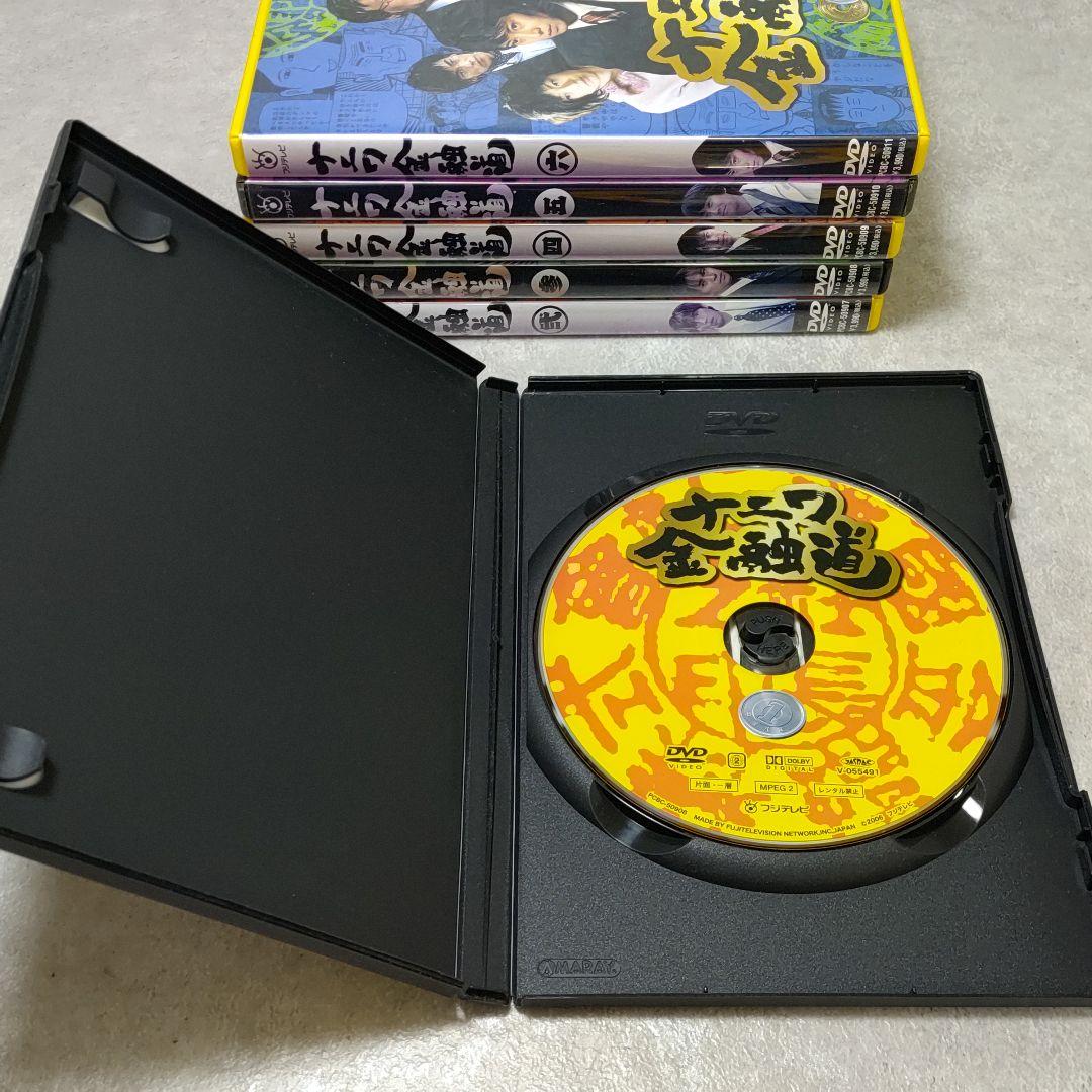 DVD 6巻セット ナニワ金融道 中居正広