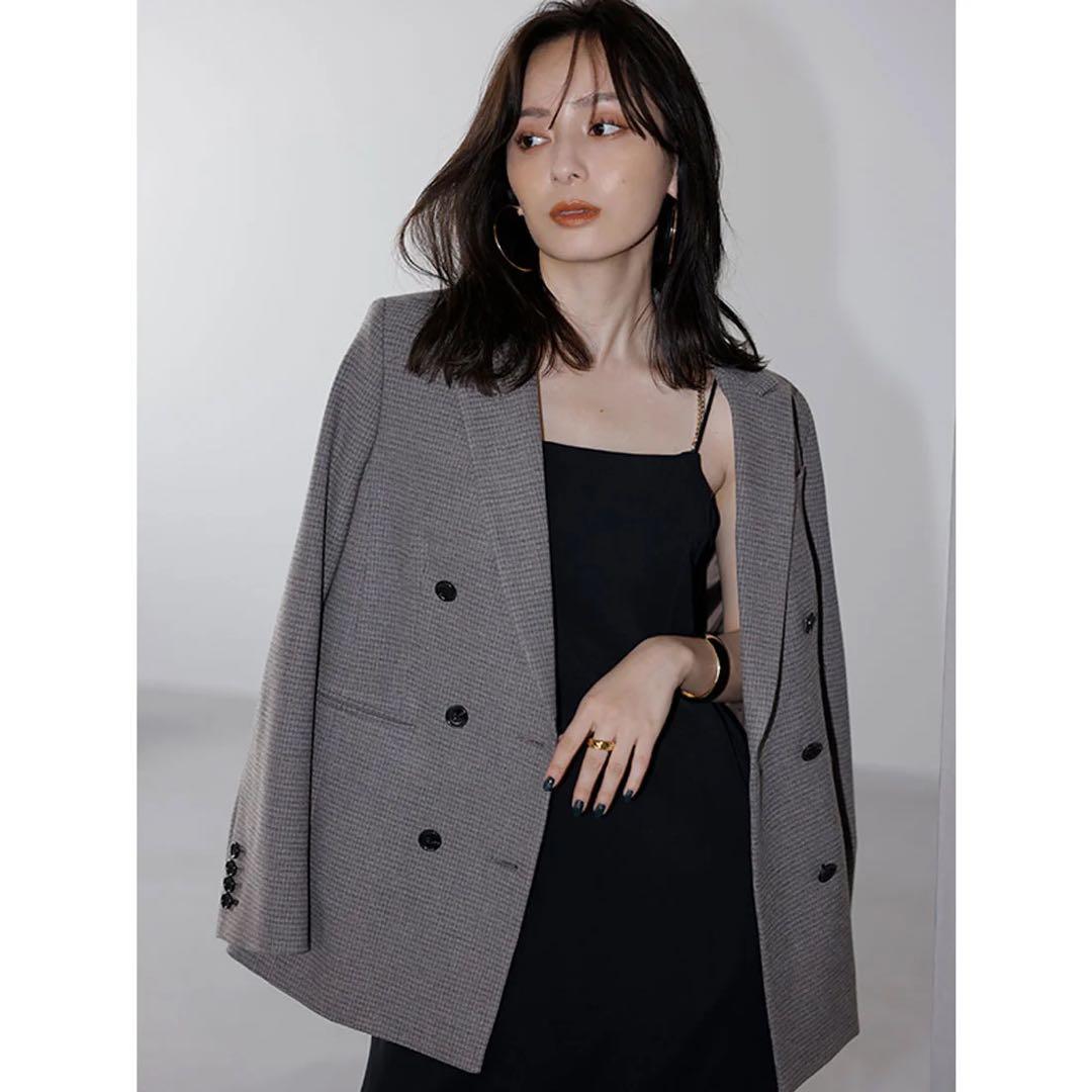 anuans（アニュアンス） ツイルダブルジャケット （MIX）