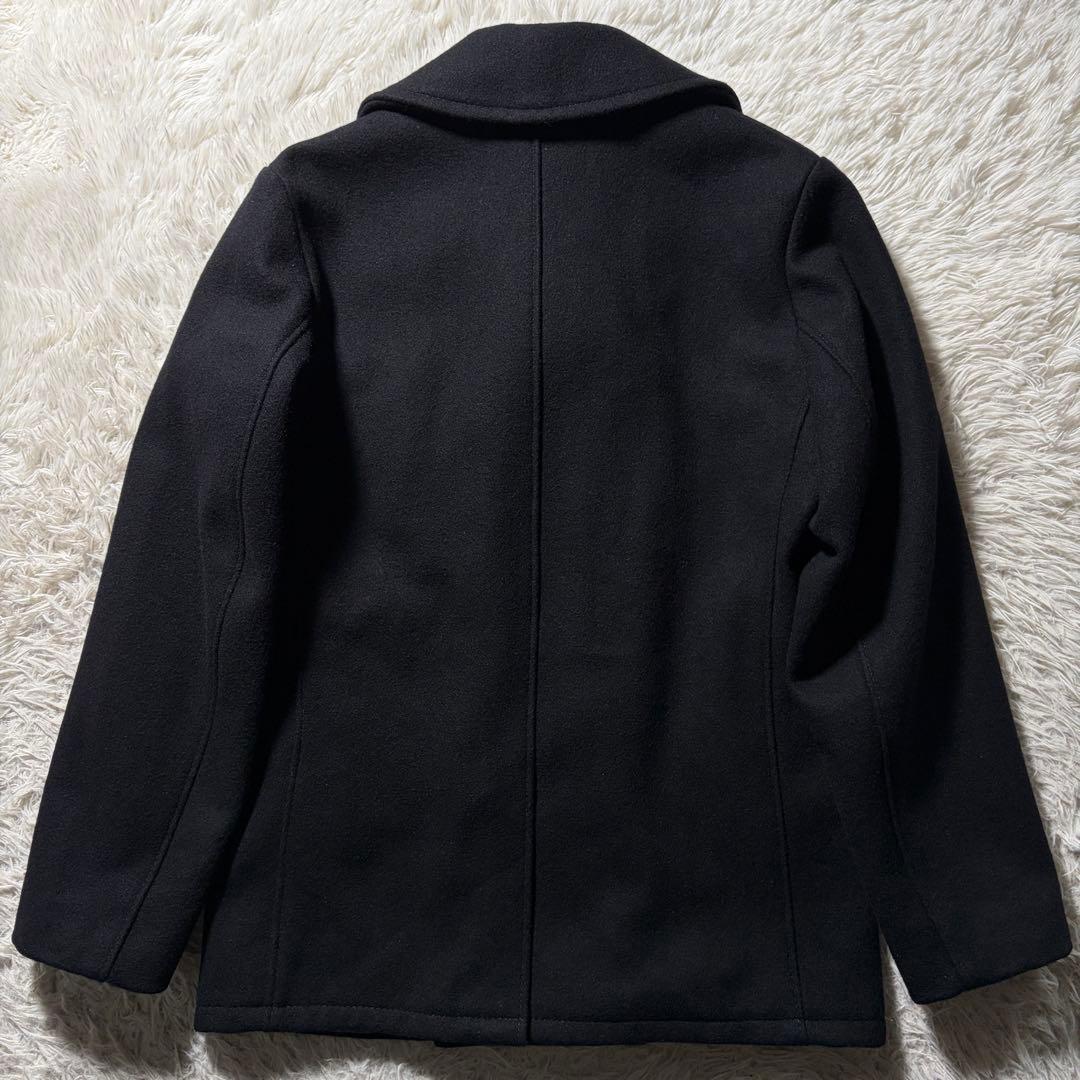 極美品/40サイズ■schott ピーコート　753US ネイビー USA製