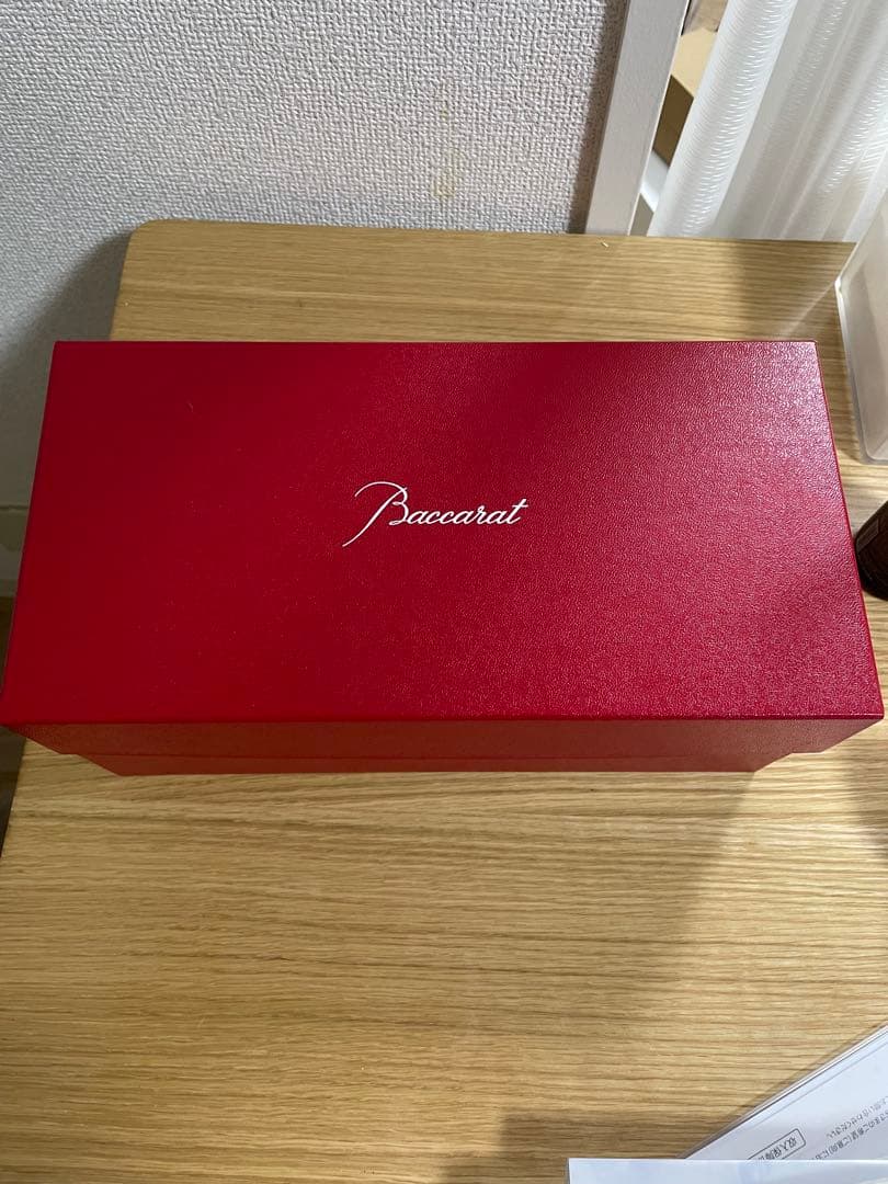 ガラス製花柄ボウル2個セット