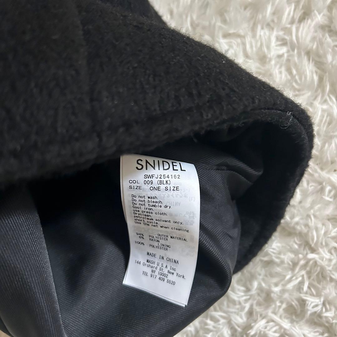 【人気カラー、2025AW】SNIDEL ステンカラーメタルボタンジャケット