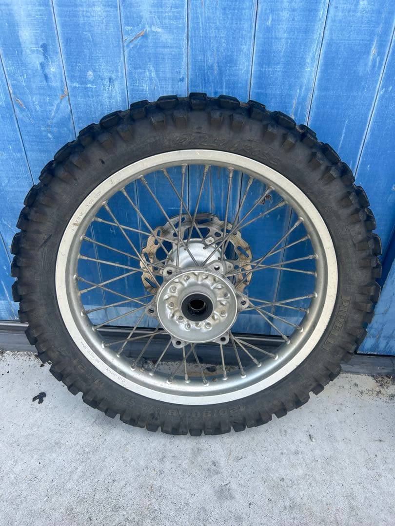 WR250R/X ホイールセット 前後ホイール タイヤ、ディスク、アダプター付