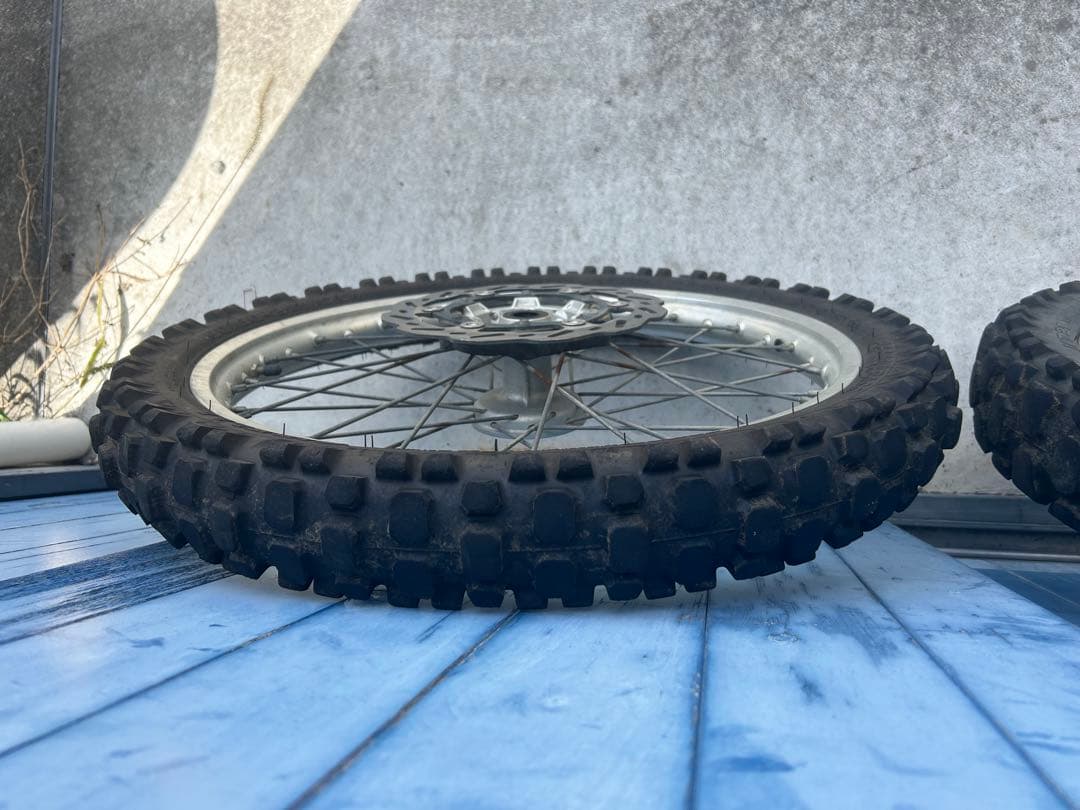 WR250R/X ホイールセット 前後ホイール タイヤ、ディスク、アダプター付