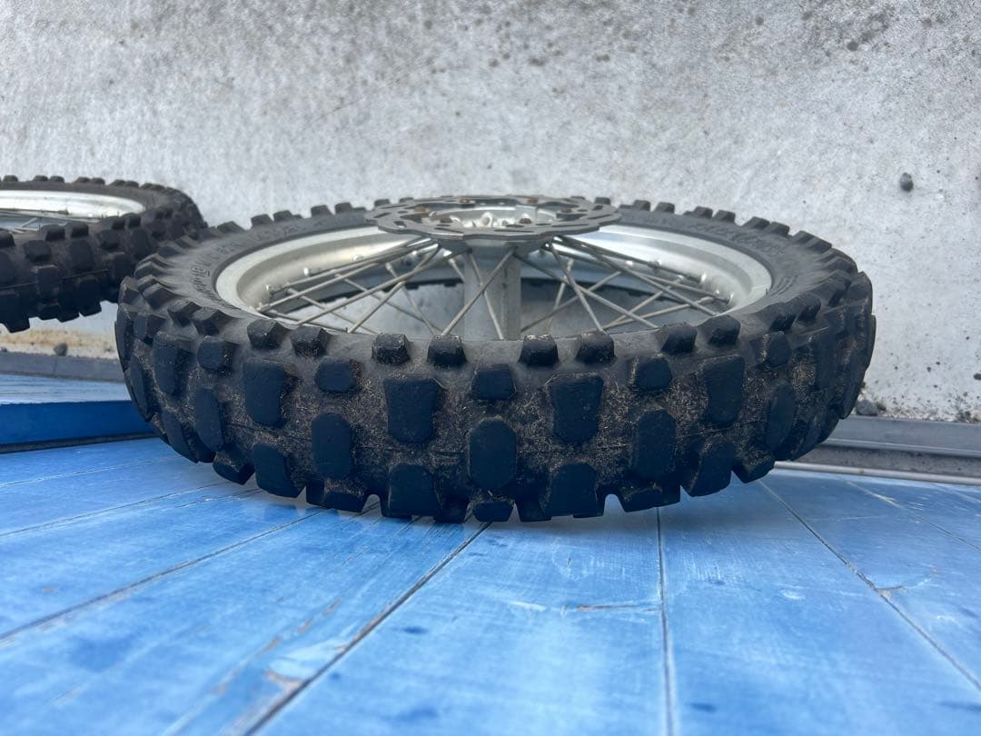 WR250R/X ホイールセット 前後ホイール タイヤ、ディスク、アダプター付