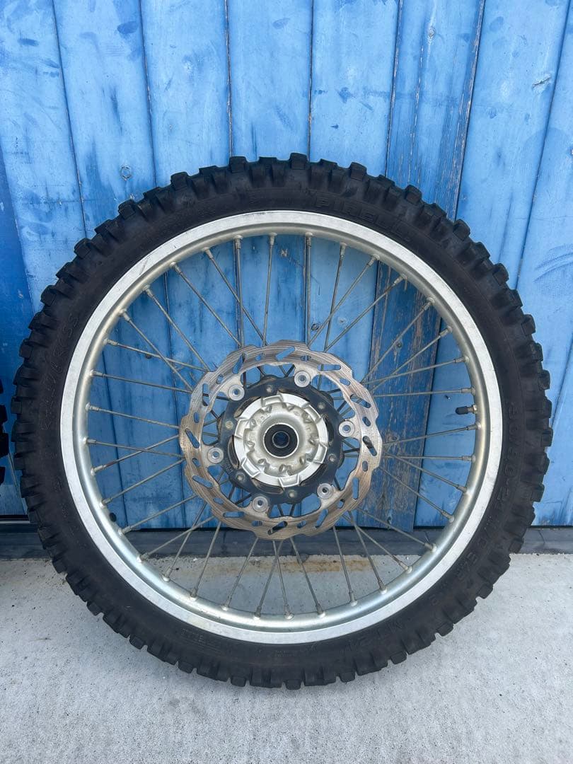 WR250R/X ホイールセット 前後ホイール タイヤ、ディスク、アダプター付
