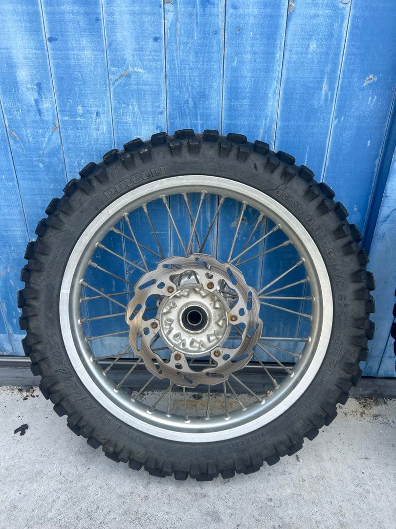 WR250R/X ホイールセット 前後ホイール タイヤ、ディスク、アダプター付