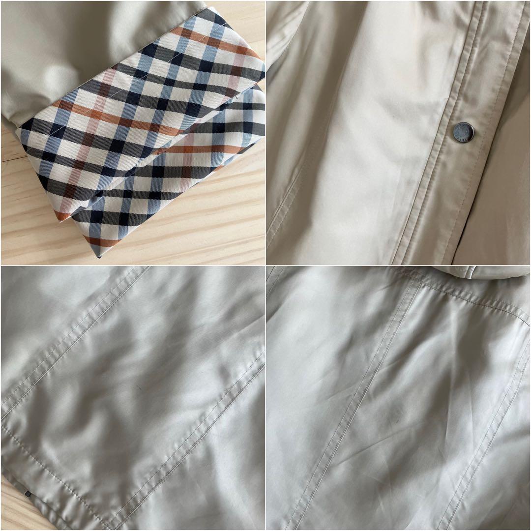 美品 DAKS 13 4WAY ハウスチェック ジャケット ブルゾン ライナー