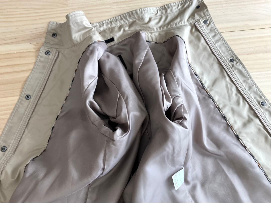 美品 DAKS 13 4WAY ハウスチェック ジャケット ブルゾン ライナー