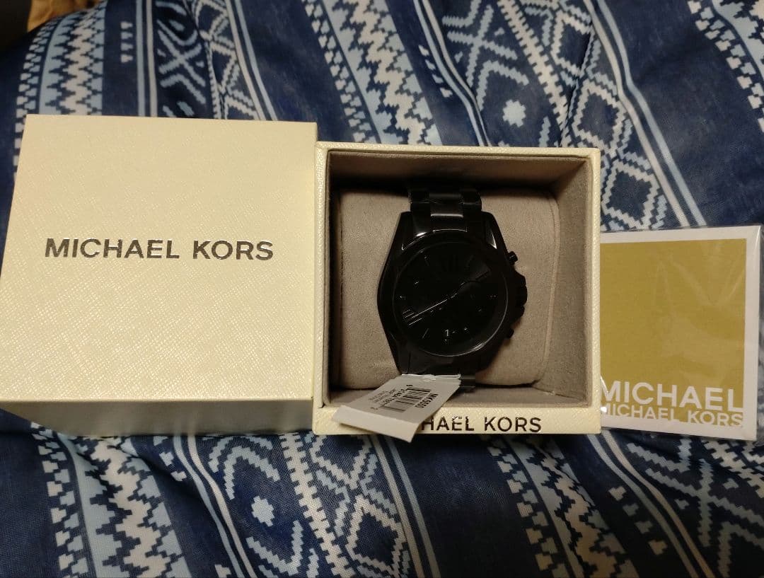 MICHAEL KORS MK5550 ブラック腕時計