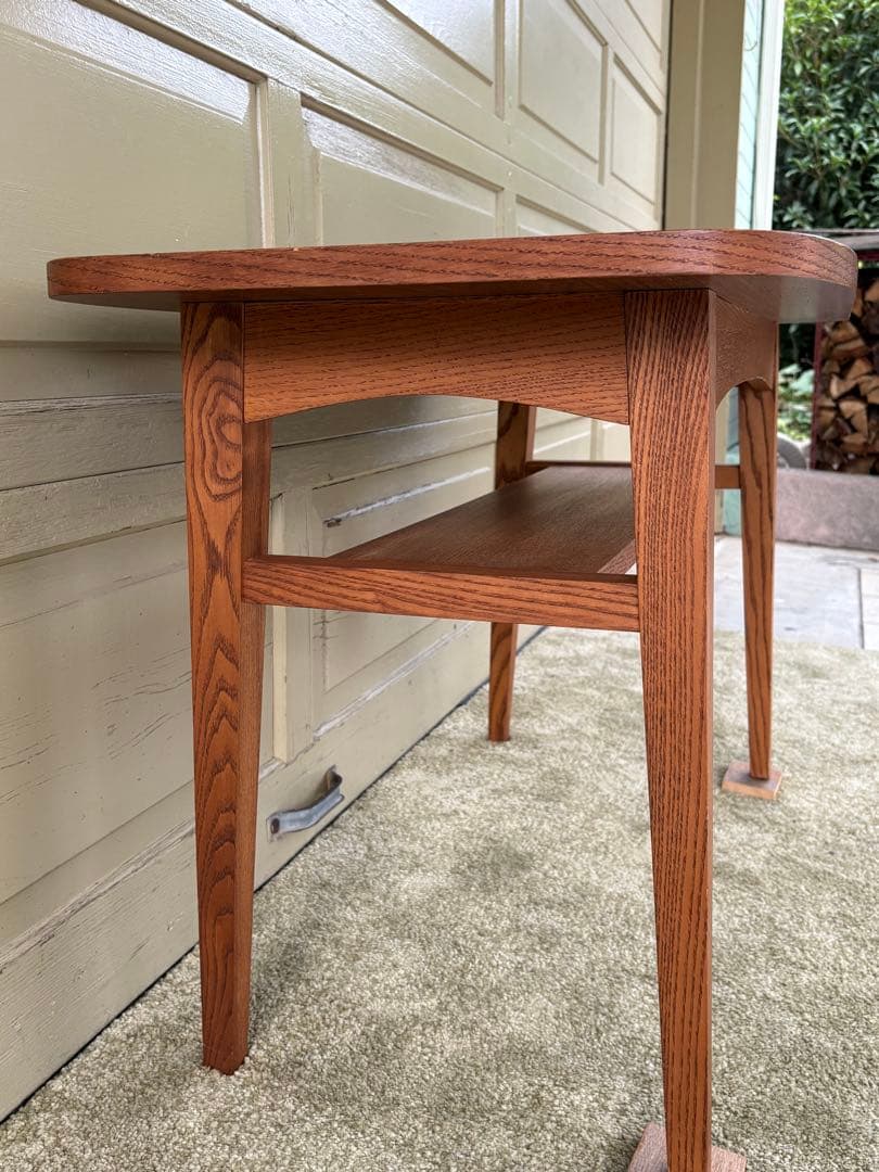 unico ウニコ  クルト カフェテーブル オーク突板天板 北欧風