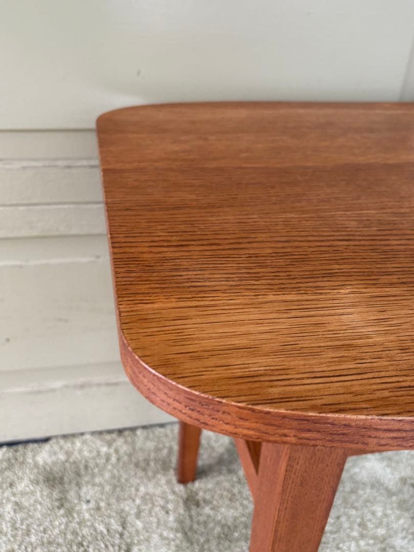 unico ウニコ  クルト カフェテーブル オーク突板天板 北欧風