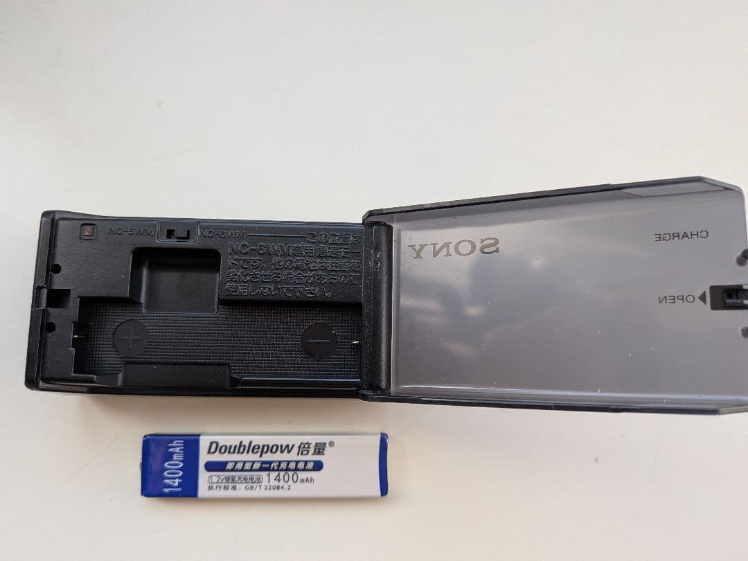 整備品/SONY WM-EX1 ソニー カセットウォークマン 充電器・ガム電池付