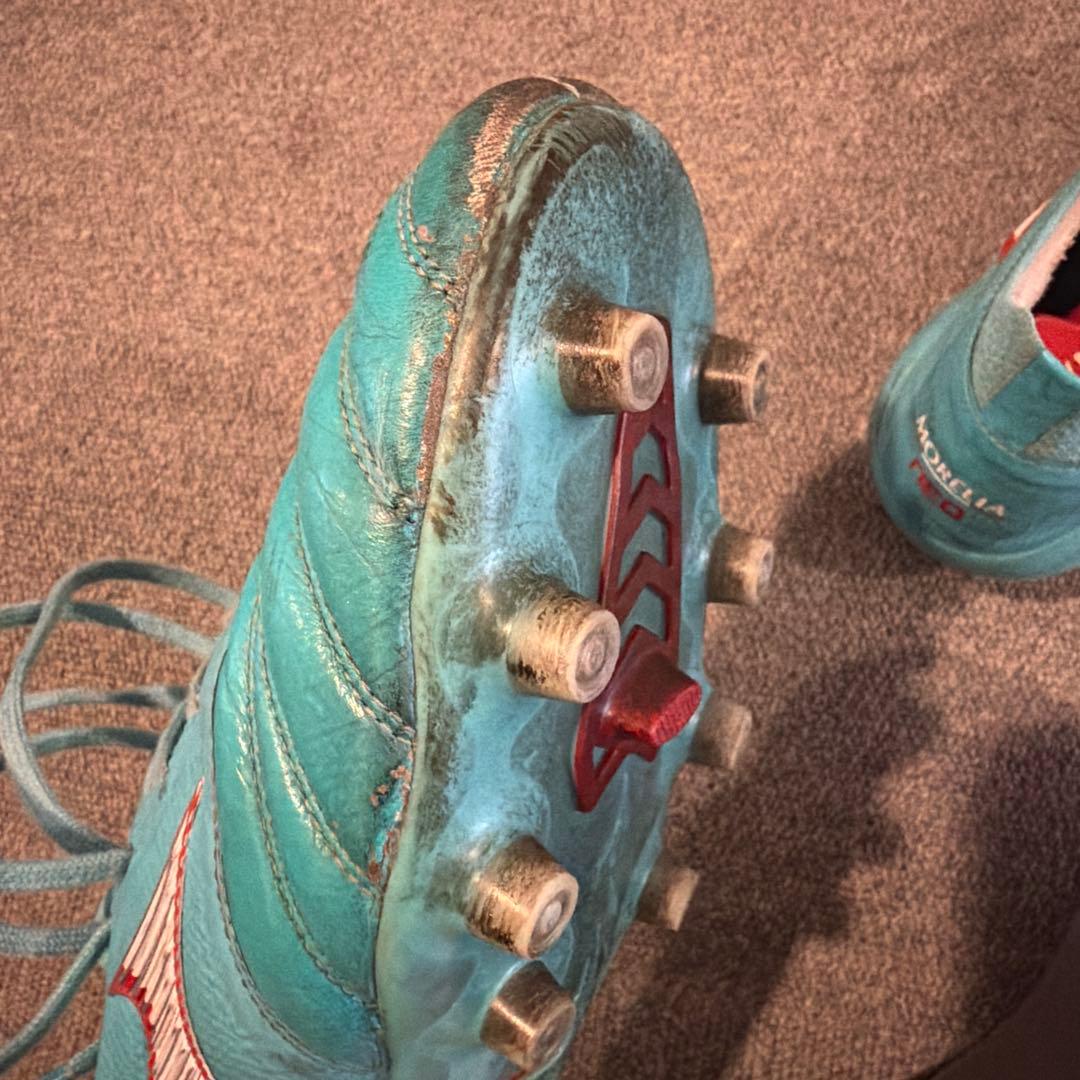 Mizuno モレリアNeo III β 水色　サッカーシューズ27.5cm