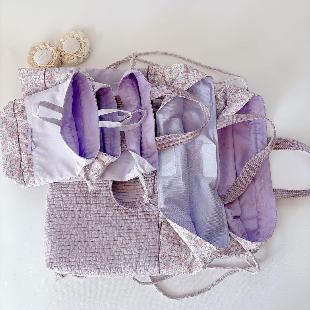 ちっぷ※8 日より随時発送中。様レッスンバッグ　上履き袋　体操着袋　ハンドメイド