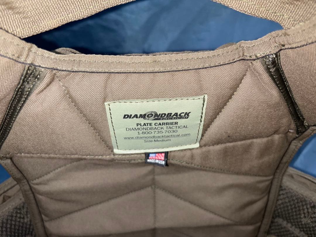 【実物】DBTプレートキャリア•カマーバンド