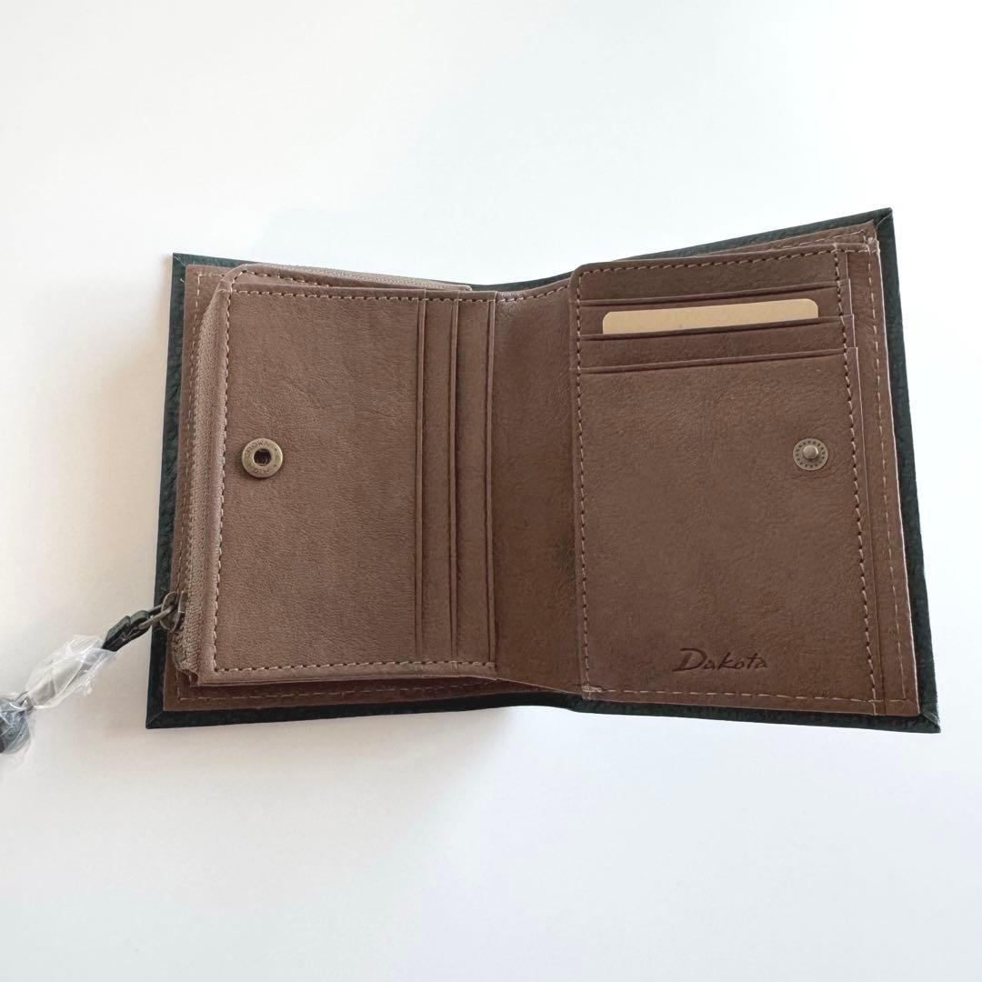 Dakota ダコタ 財布 二つ折り財布 折財布 ピアッタ グリーン