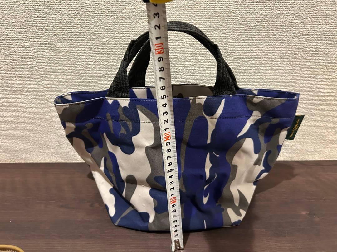 【お買い得】エルベシャプリエ 迷彩柄トートバッグ フランス製