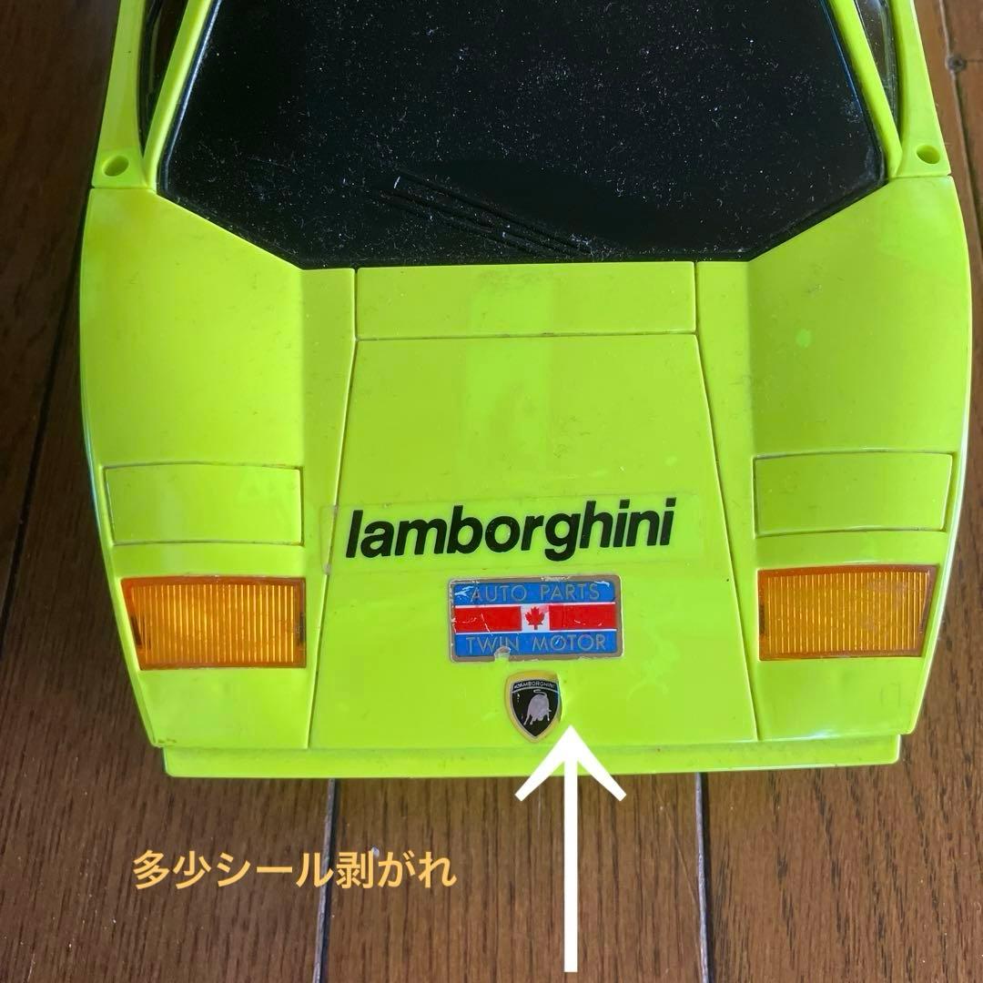 『昭和レトロ』ラジコンタイヨー製1/12ランボルギーニカウンタックLP500S