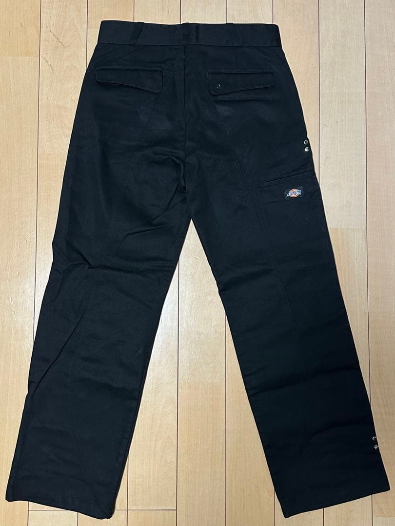【32×30】Dickiesディッキーズテーパードパンツ黒 222M40OS01
