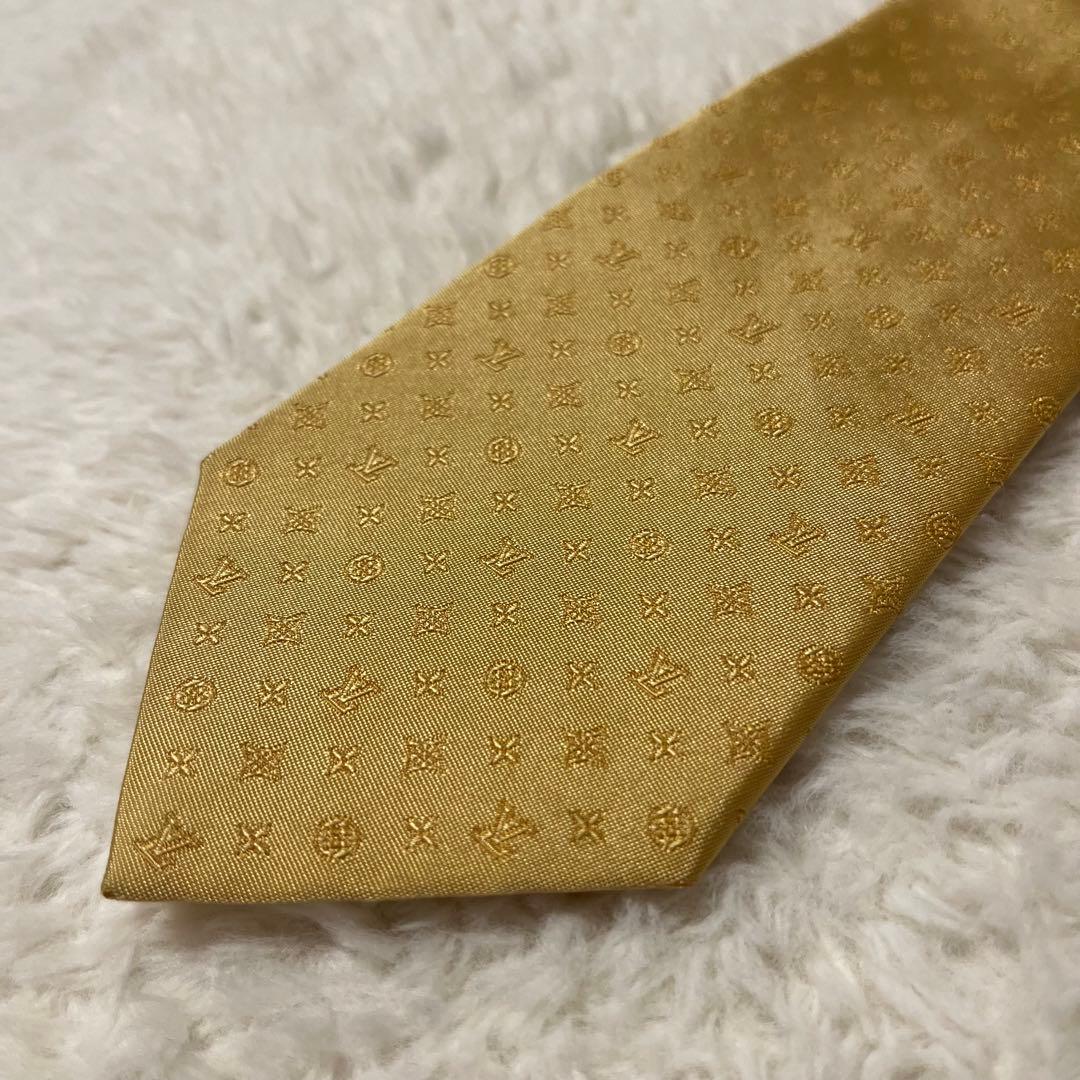極美品！ 現行品 ルイヴィトン ネクタイ モノグラム