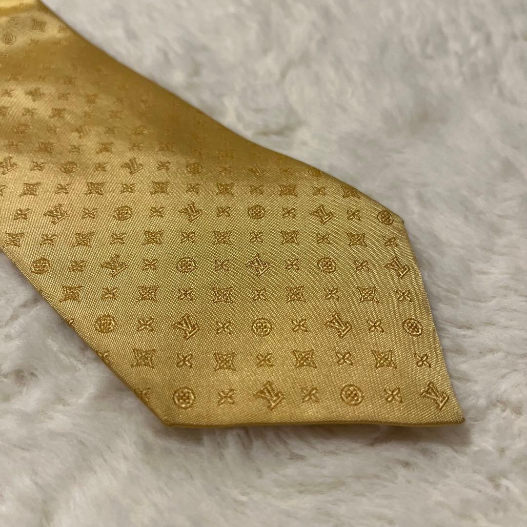 極美品！ 現行品 ルイヴィトン ネクタイ モノグラム
