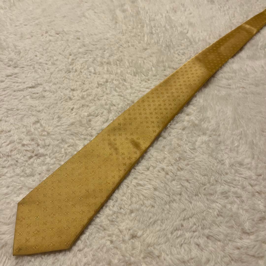極美品！ 現行品 ルイヴィトン ネクタイ モノグラム