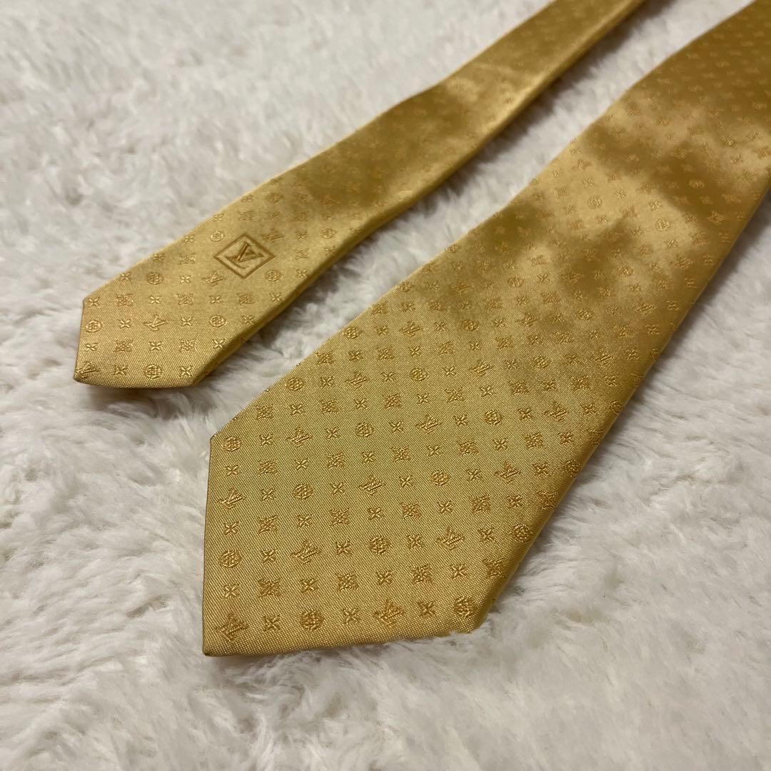 極美品！ 現行品 ルイヴィトン ネクタイ モノグラム