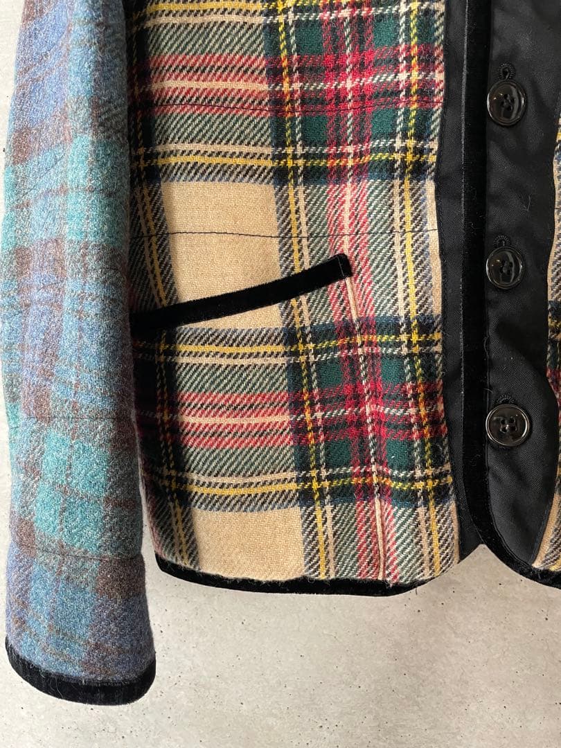 tricot COMME des GARÇONS ノーカラージャケット Lサイズ