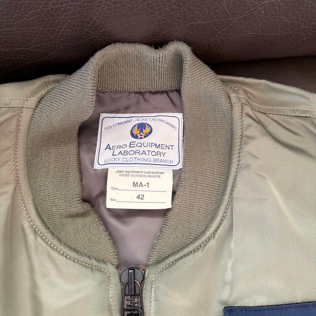 TED COMPANY　MA-1 フライトジャケット 前後刺繍　テッドマン　42