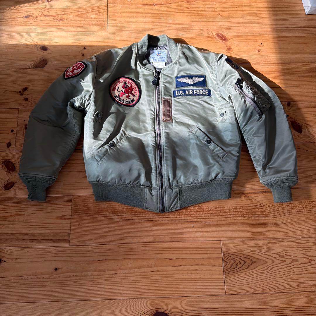 TED COMPANY　MA-1 フライトジャケット 前後刺繍　テッドマン　42