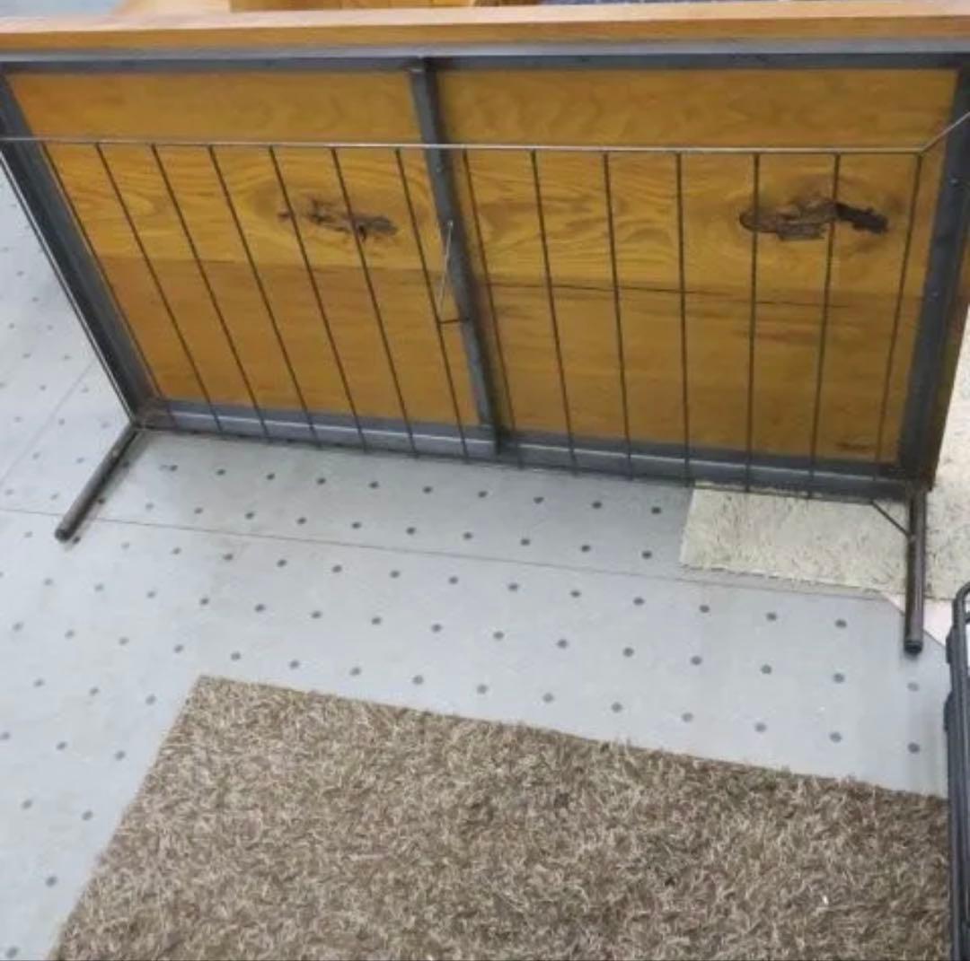 トラックファニチャー　OAK IRON-LEG LOW TABLE