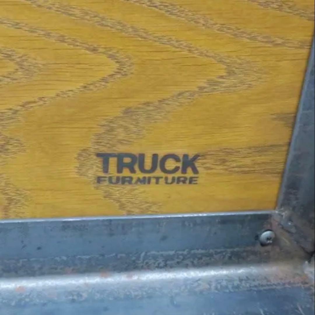 トラックファニチャー　OAK IRON-LEG LOW TABLE