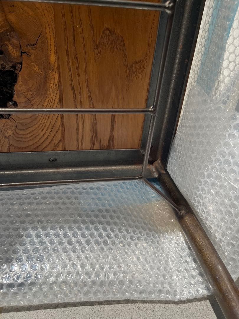 トラックファニチャー　OAK IRON-LEG LOW TABLE