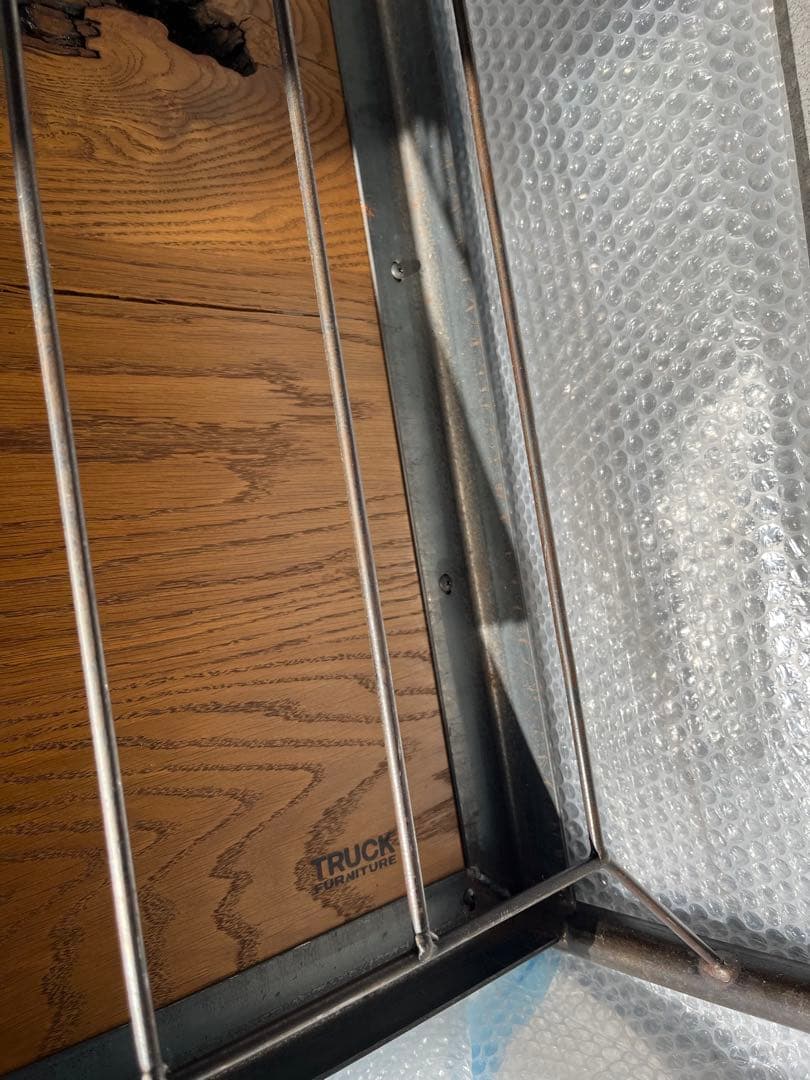 トラックファニチャー　OAK IRON-LEG LOW TABLE