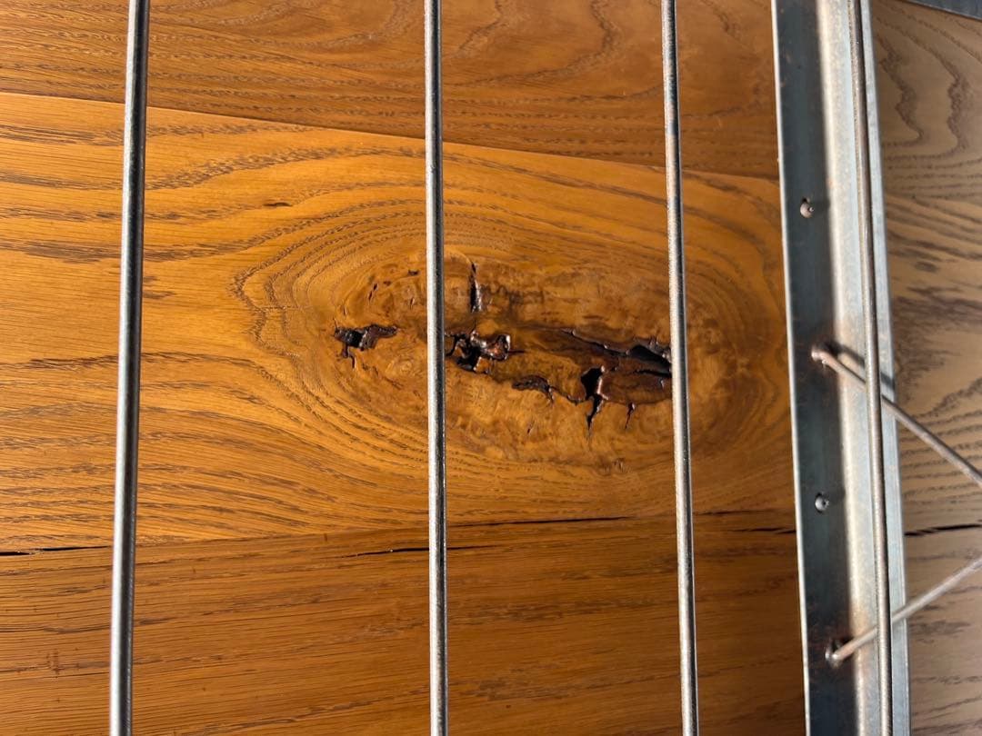 トラックファニチャー　OAK IRON-LEG LOW TABLE