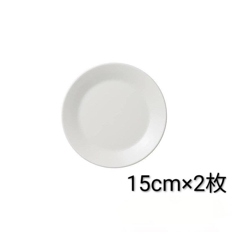 【新品未使用】ARABIA アラビア　マイニオ　ホワイト　プレート5枚セット