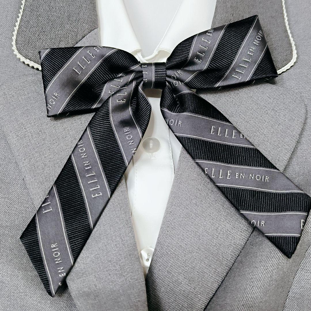 ELLE en noir セレモニースーツ　4点セット　卒業式　グレー