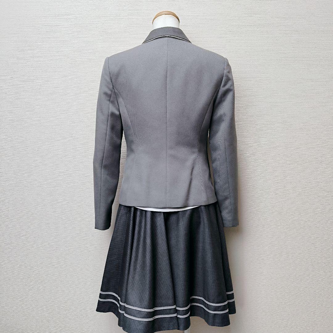 ELLE en noir セレモニースーツ　4点セット　卒業式　グレー