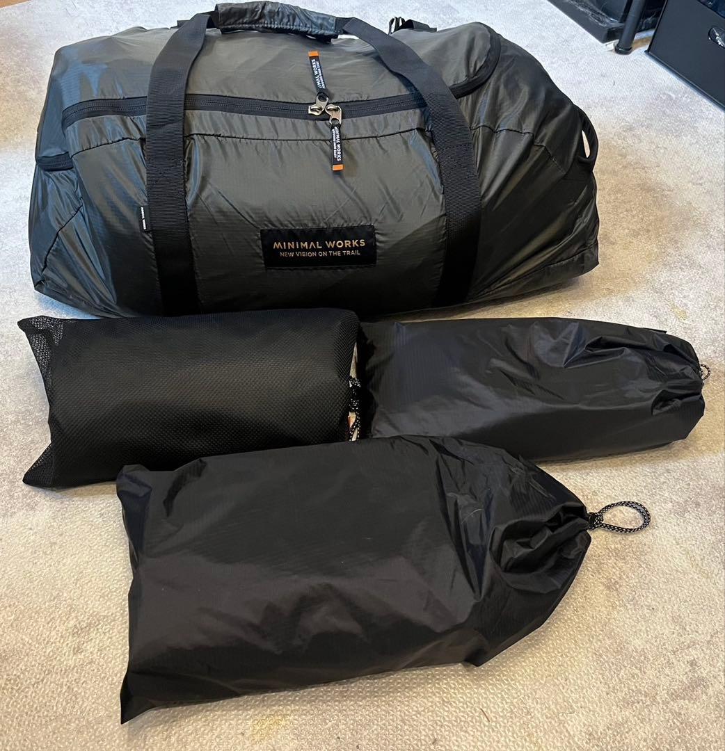 ミニマルワークス　シェルターGPチャコールセット