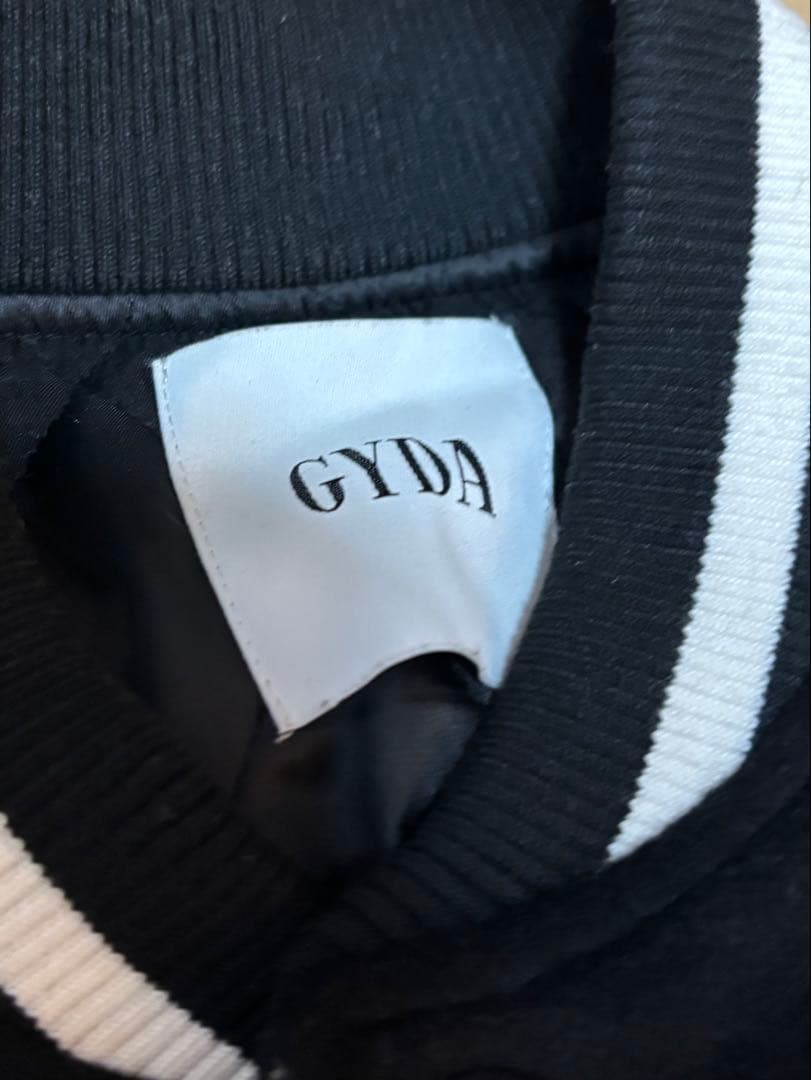 美品！GYDA Gnarly & Dainty スタジャン 黒