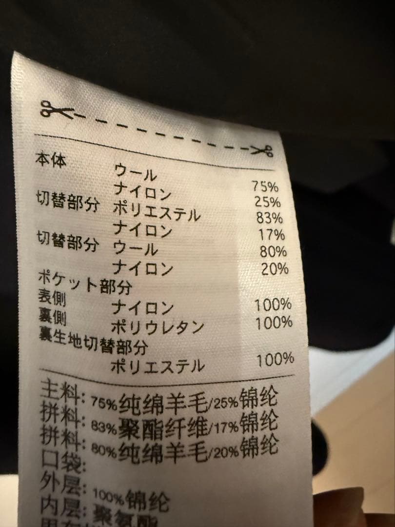 ジャケット・アウター Y-3 M CH3 WOOL MELTON DUFFLE COAT