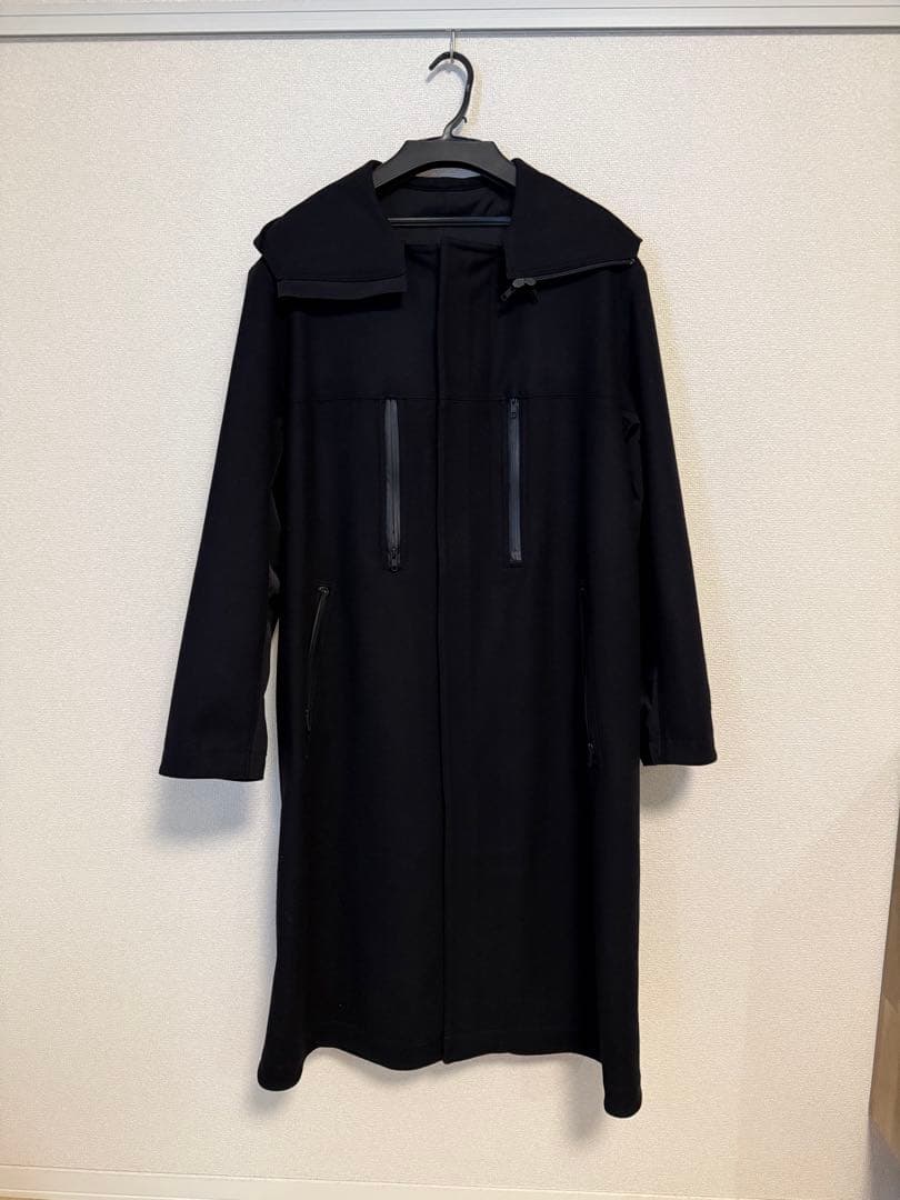 ジャケット・アウター Y-3 M CH3 WOOL MELTON DUFFLE COAT