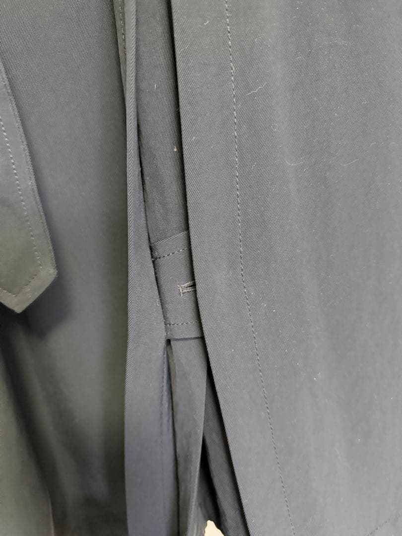 着用数回　ポロラルフローレン トレンチコート 黒 L