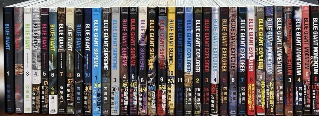 ブルージャイアントシリーズ全巻セット　既刊全36巻　24時間以内に発送致します。